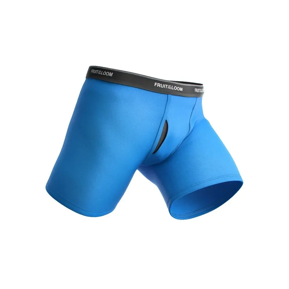 Fruit of the Loom 6pk Men's 2XL EverSoft CoolZone Boxer Briefs Moisture-Wicking